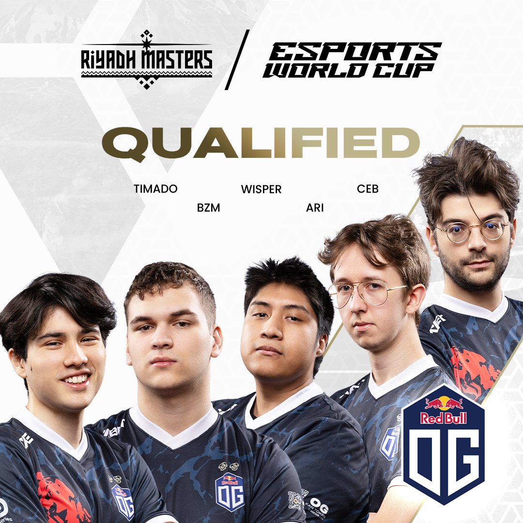 EWC_EN's tweet image. The penultimate team to qualify directly to the #EsportsWorldCup Group Stage is @OGesports! 👏
