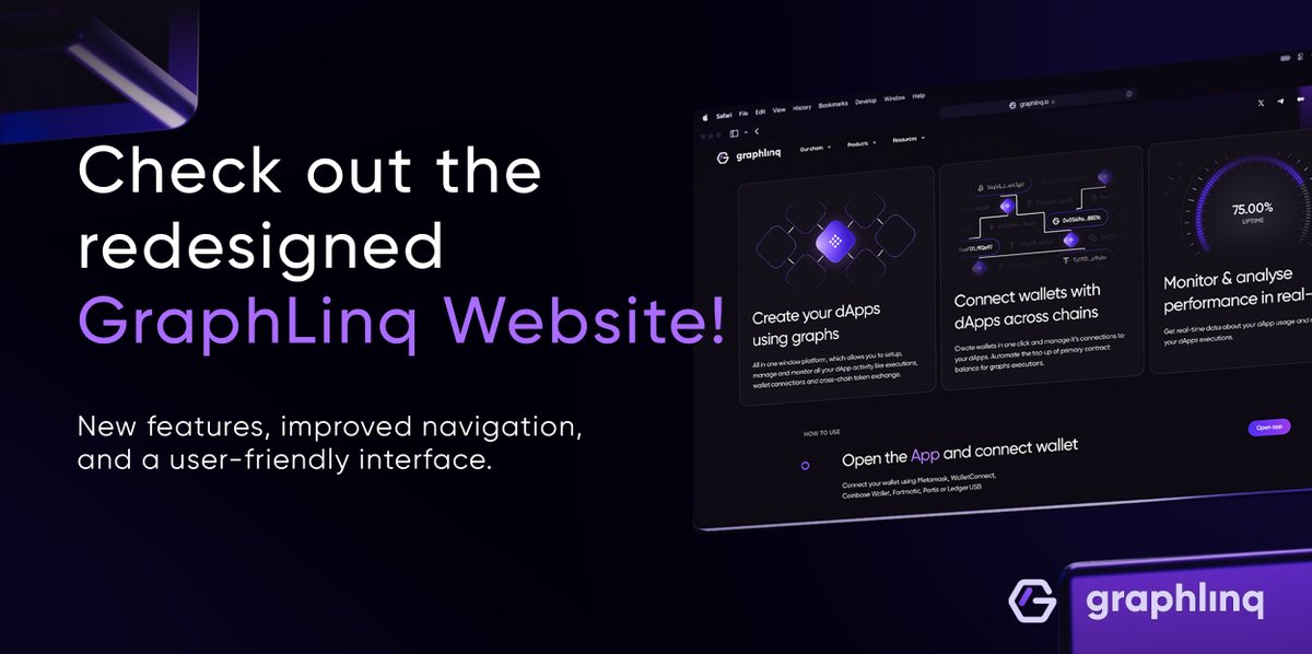 🎉 Exciting news! 🎉

We're thrilled to announce the website design update! Discover the improved navigation, latest integrations, new Hub features, and the fresh look of our #nocode environment (IDE).

You can also access GLQ on-chain data from our partners <a href="/xgurunetwork/">Guru Network</a> and