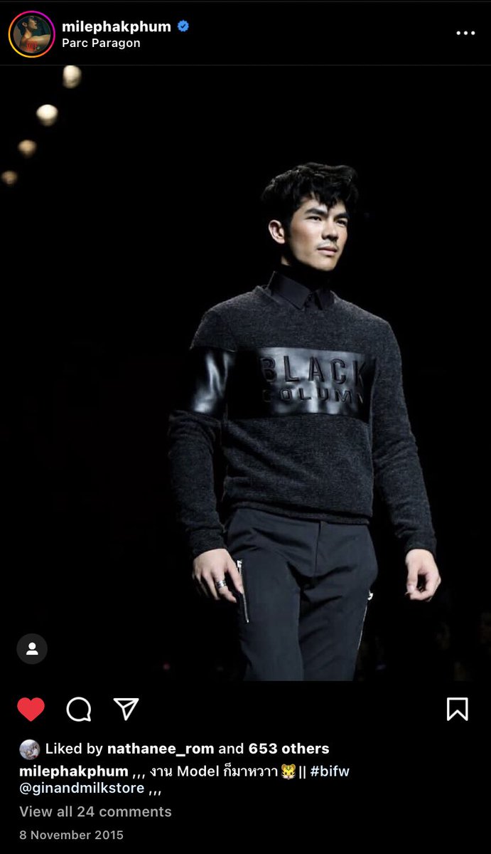 นายแบบ BIFW 2015 ทั้งคู่เลย