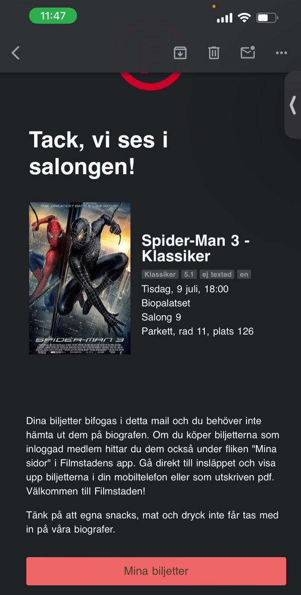 spidey_1610's tweet image. Watching the raimi trilogy here in Sweden soon #spideysquad
