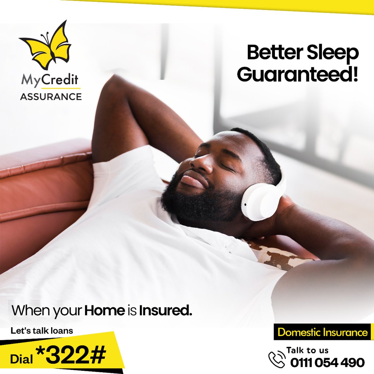 Imagine waking up feeling refreshed, knowing your home is protected. Let us have a talk. #mycredit #YourGrowthPartner