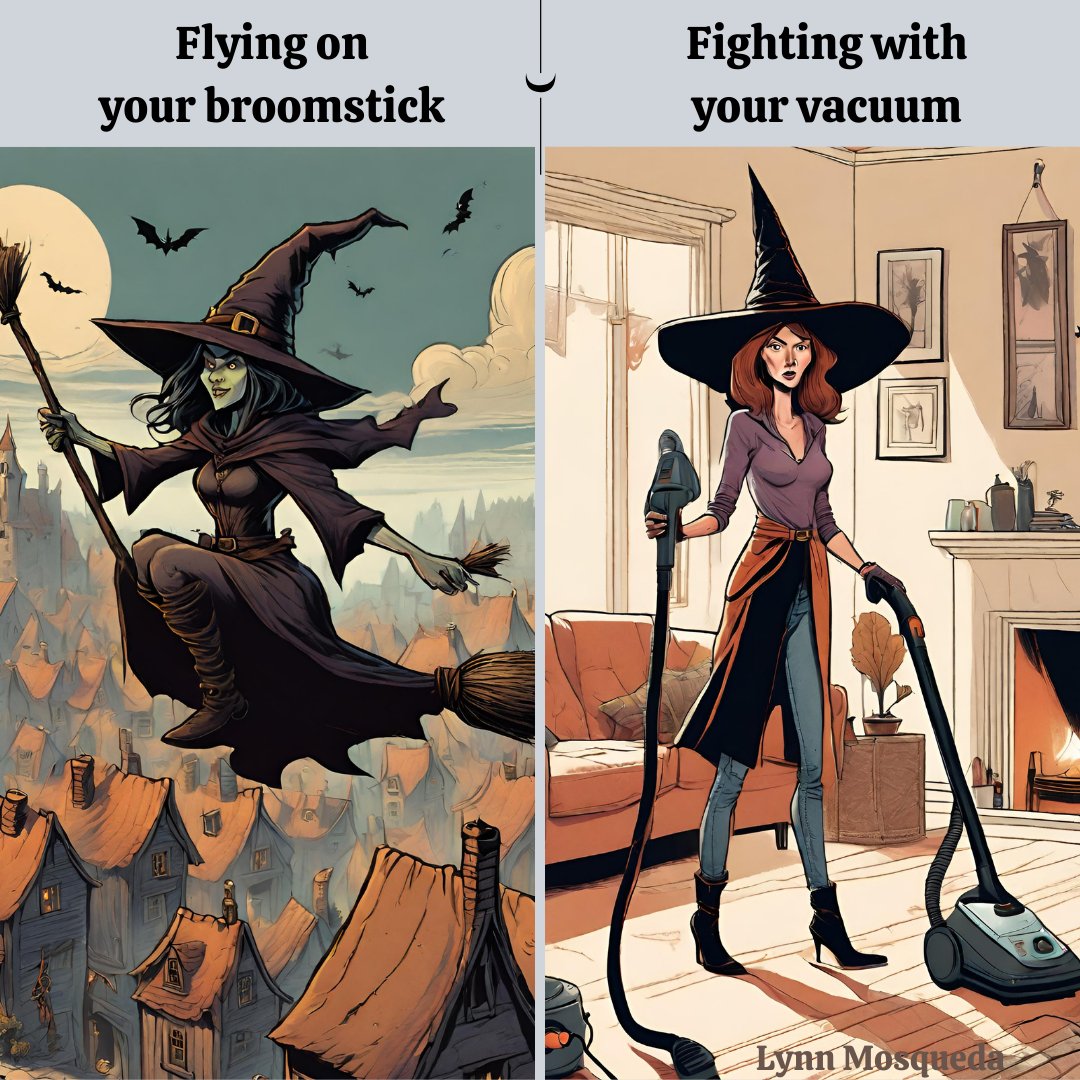 LynnMosqueda's tweet image. Witchy Woo Memes
😏 Expectations vs Reality

How's your magical journey going? ✨

Like/Repost for a chance to win this meme as a 1/1 

#WitchyWoo #MagicFun #Loopring