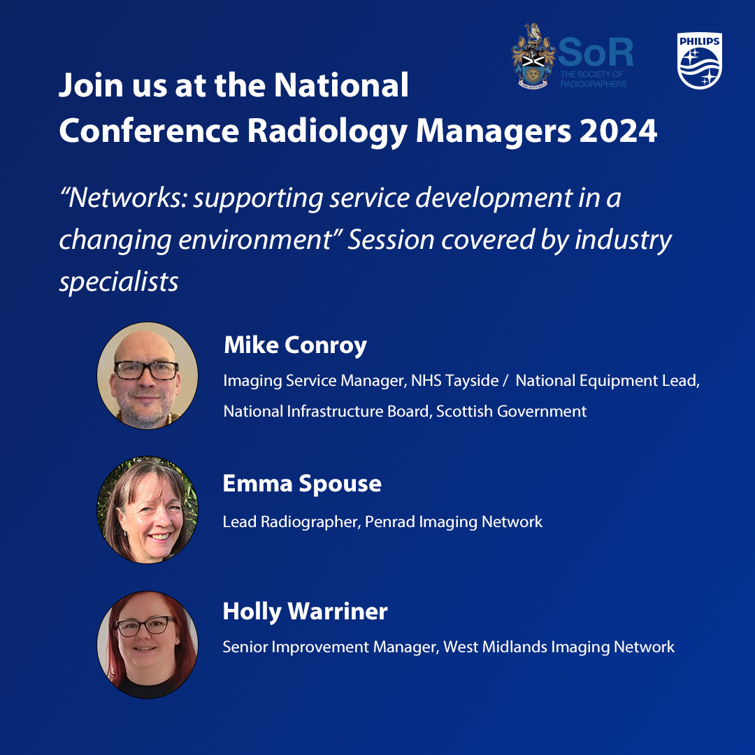 Learn about NHS Scotland networks & structures, as well as Imaging networks and operating models from specialists in the world of Imaging. Make sure to join us for this session at NCRM 2024 👉 ow.ly/goRc50RQxMg #Radiology2024 #Philips #SoR #NCRM