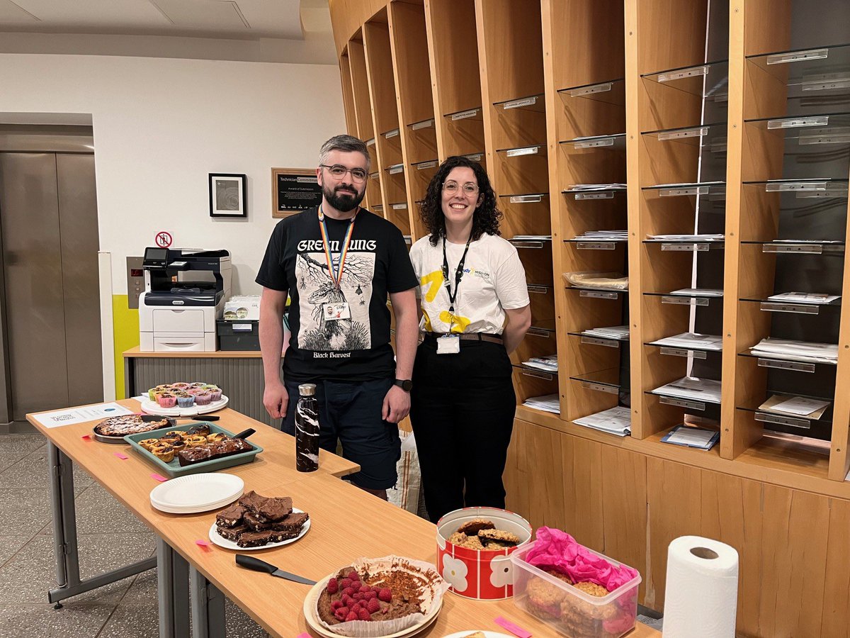 Today at <a href="/ICR_London/">The ICR</a> <a href="/JonesLabICR/">JonesLabICR</a> Rita Periera, our RudyAMenonFoundation PhD student hosted a bake sale for the Foundation at ICR 🍰🥮🧁We are humbled by her love &amp; effort. 
Bake sales, coffee mornings/afternoons, luncheons are all fabulous ways for our supporters to help