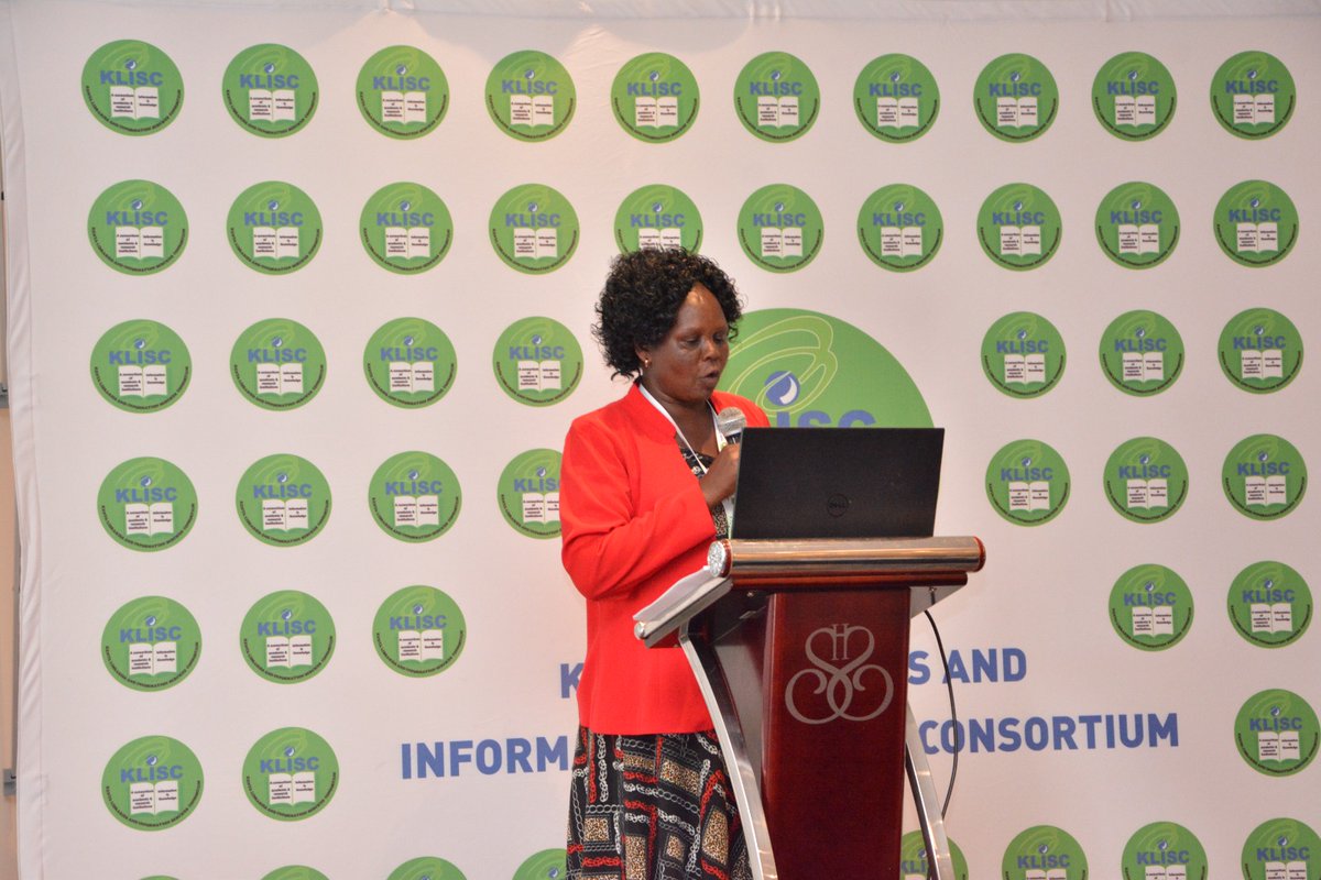 KLISCKenya's tweet image. &quot;Library services are evolving with technology.  From digital archives to AI, technology is transforming service delivery.&quot; Ms. Zipporah Rop from @MoiUniversity_ 
.
.
#2024KLISConference 
#ArtificialIntelligence 
#Librarytechnology