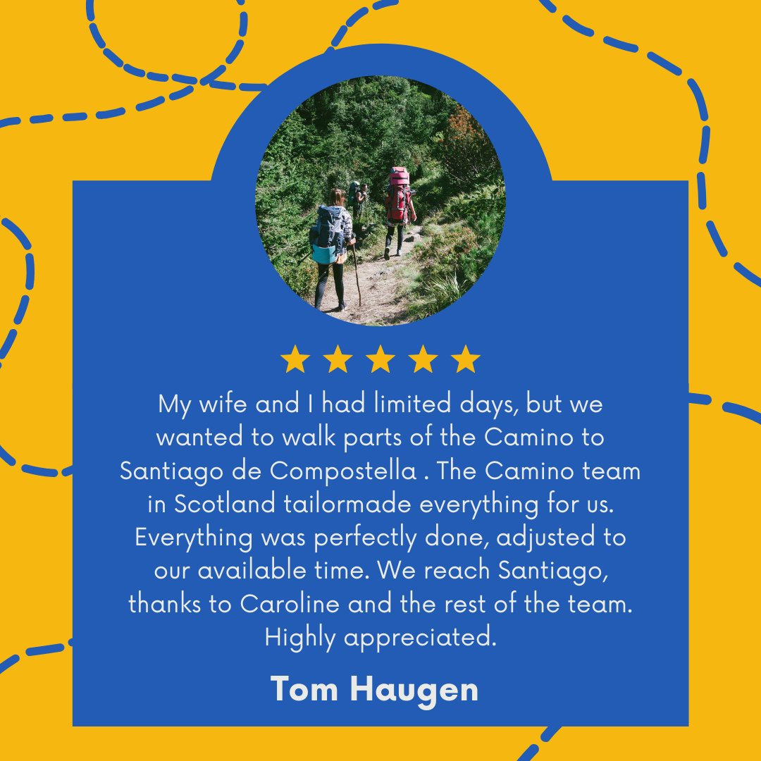 We're grateful for your kind words! If your Camino experience with us has been memorable, we'd love to hear your stories!
walkthecamino.com/our-reviews/ #WalkTheCamino