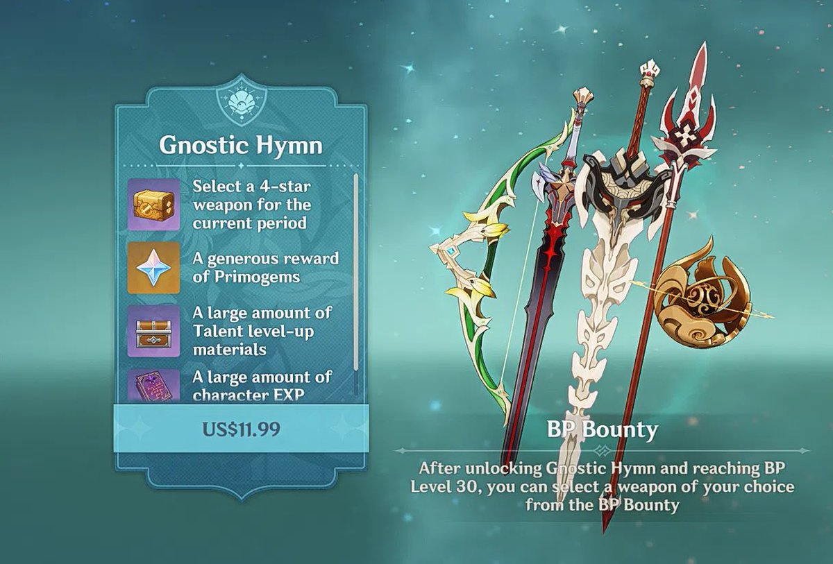 gnostic hymn/nameless glory giveaway! (you choose)

– must be following me
– rt this post 
 
ends on 1st June #hsrtwt #honkaistarrail #genshinimpact #genshintwt
