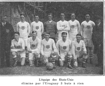 USSoccerHistory's tweet photo. This week is the 100th anniversary of the @USMNT first match in the Olympics. The game was only their third official match and their first official non-friendly.

On 25 May 1924, the U.S. beat Estonia 1-0 before 8,110 at Stade Pershing during the 1924 Paris Olympic games.

1/2 https://t.co/QFAO88sHdO