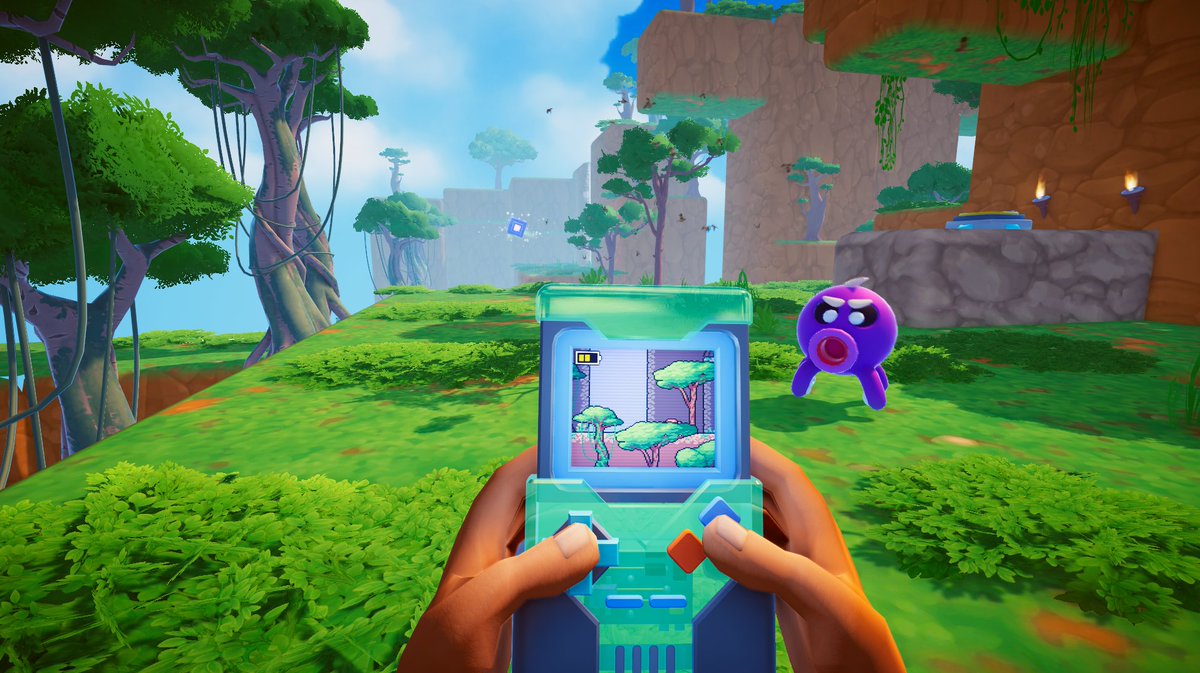 Screenbound's tweet photo. Our #indiegame pitch in 5 words

Play in 2d and 3d

https://t.co/Qroqk1Yy9v https://t.co/qoo4s20M4O