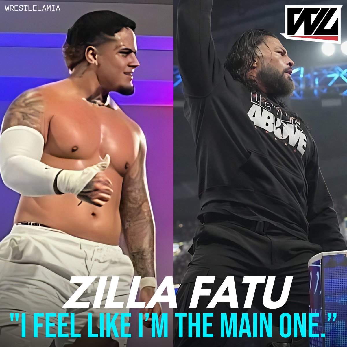 Zilla Fatu says he is the 'Main One' “He’s like one of those kids in the school where like the crazy one where they stand on top of the table [screaming]. Yeah, he’s one of those, you know. Here we are just looking at him like: ‘Okay, okay, wait till it’s our time,’ you know.
