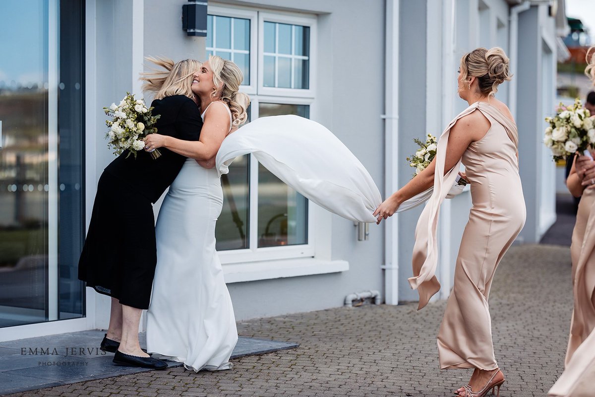 A beautiful moment in time captured as Carol greets Aoife - the most important guest of the day! 

We cherish every minute of your wedding celebration - our family welcoming your family.

#DunmoreHouse #WestCork #ClonakiltySoul