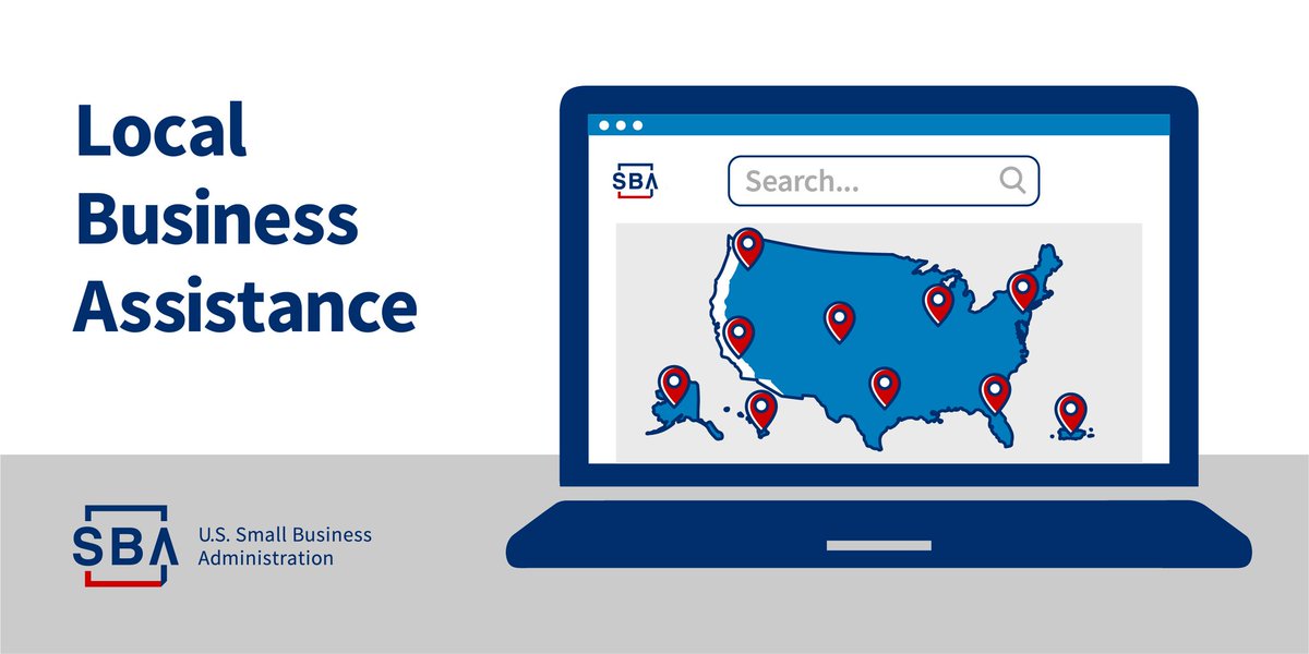 ✅ 900+ Small Business Development Centers
✅ 250+ SCORE chapters
✅ 130+ Women's Business Centers
✅ 20+ Veterans Business Outreach Centers

No matter where you live, our national resource partner network can help your #smallbiz succeed. Find assistance: sba.gov/local-assistan…