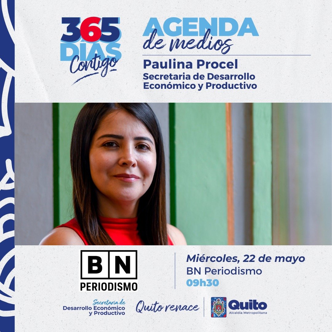 DesarrolloQuito's tweet photo. 🫶👨‍👨‍👦 #365DíasContigo | Te invitamos a escuchar la entrevista con Paulina Procel, secretaria de Desarrollo Económico y Productivo. 
Contigo #QuitoRenace ▶️
https://t.co/hL5NSZnVWl https://t.co/m2Yxiycf1n