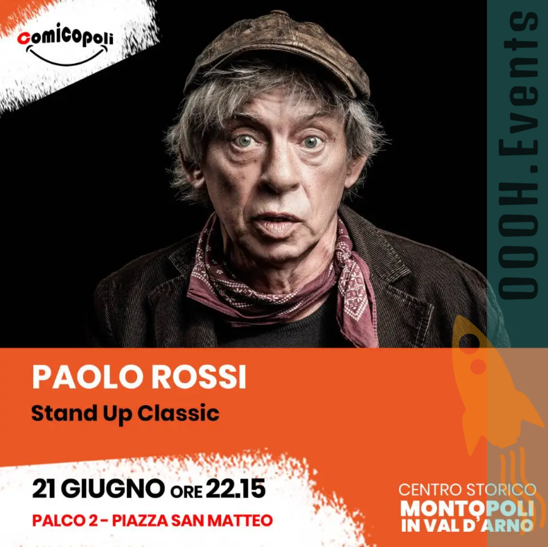 OOOH_Events's tweet photo. Paolo Rossi in Stand Up Classic il 21 giugno a Comicopoli 2024!
Le prevendite online sono già aperte, acquista ora il tuo biglietto
https://t.co/FtHMrZeFRb
#OOOHEvents #PaoloRossi #Comicopoli #standup https://t.co/beCcw6Kaha