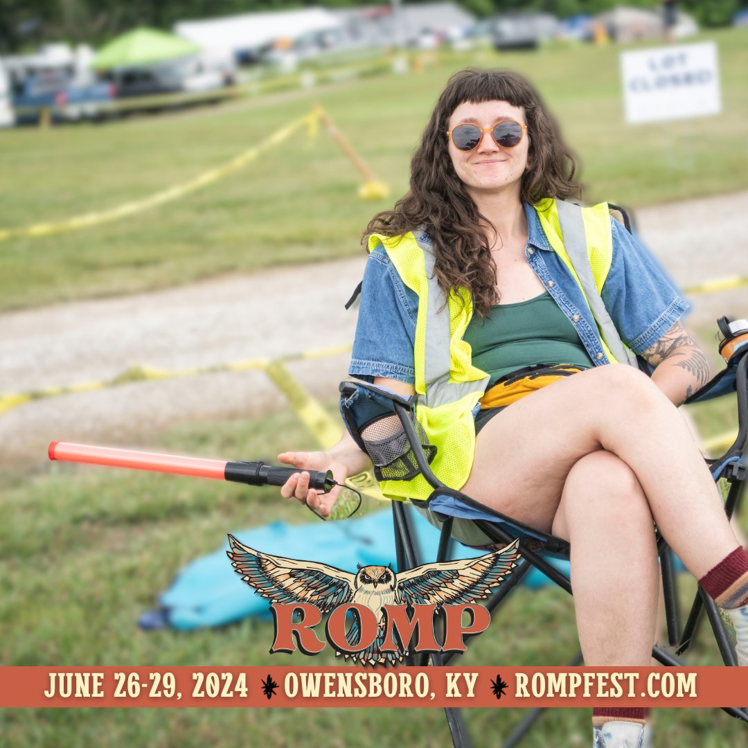 📢 Last call for volunteers! ROMP Festival volunteer applications are open for just a little while longer. In exchange for working three 4-hour shifts, you can earn a 4-day ticket with tent camping. Join us, submit your app today 👉rompfest.com/volunteers 📸: @alexmorganimage