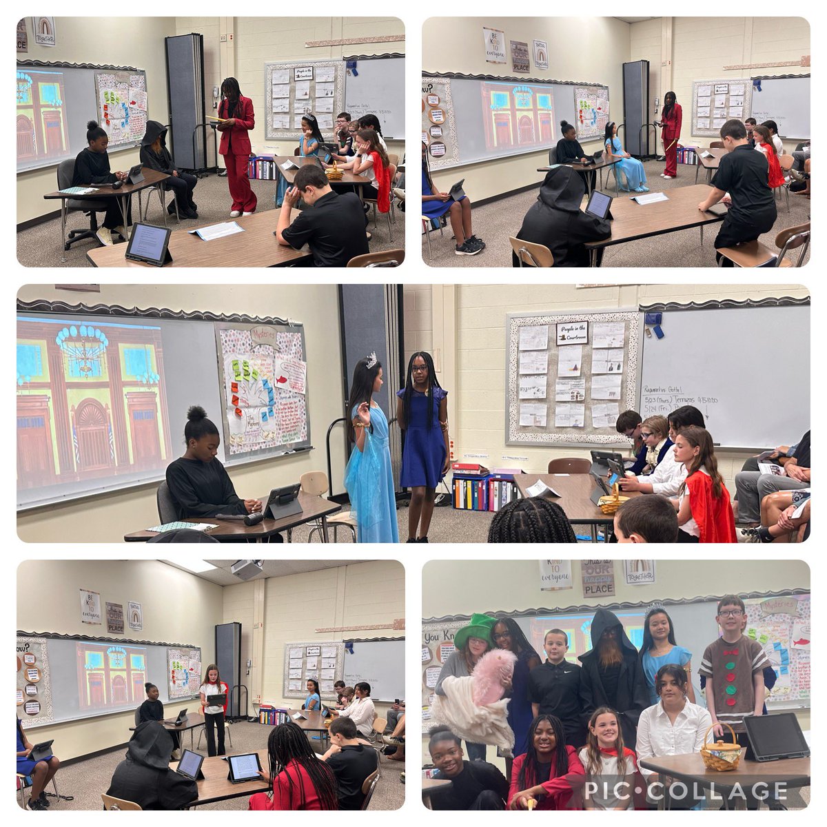 Our 5th grade fairy tale trials were a hit. What an impressive courtroom! <a href="/OSD135/">Orland District 135</a>