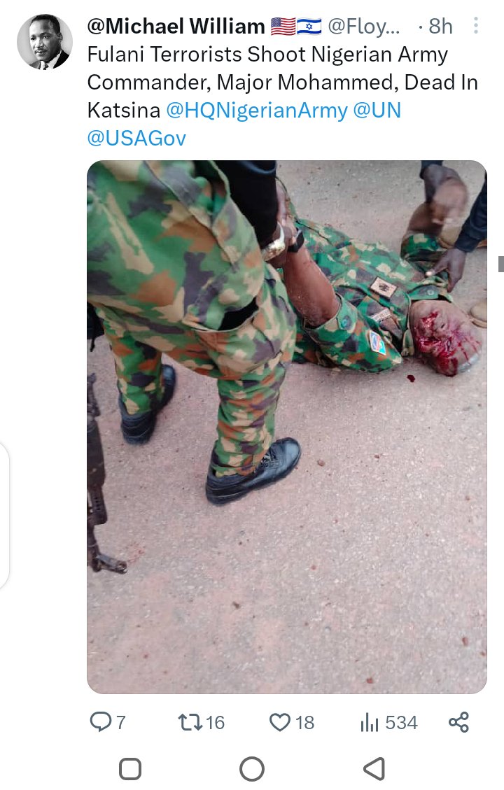 RealQueenBee__'s tweet image. Imagine The Audacity of This Community! I wish them what they wish themselves.

I hope the Nigerian Army have bvrn+ down that Community like they did to Okuama Community?