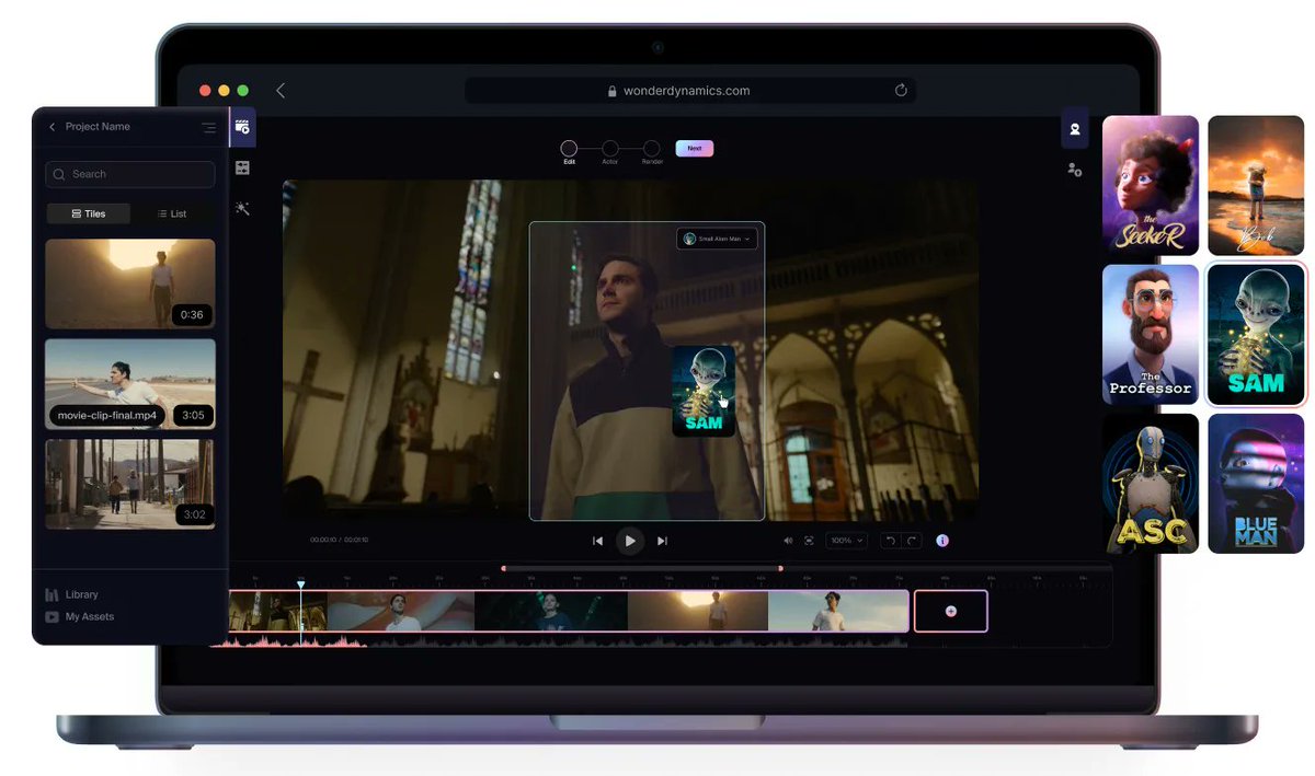 atom85721420's tweet photo. Autodesk acquires AI-powered VFX startup Wonder Dynamics

Autodesk — the 3D tools behemoth — has acquired Wonder Dynamics, a startup that lets creators quickly and easily make complex characters and visual effects using AI-powered image analysis.

#vfx #ai https://t.co/fe3jpiqztk