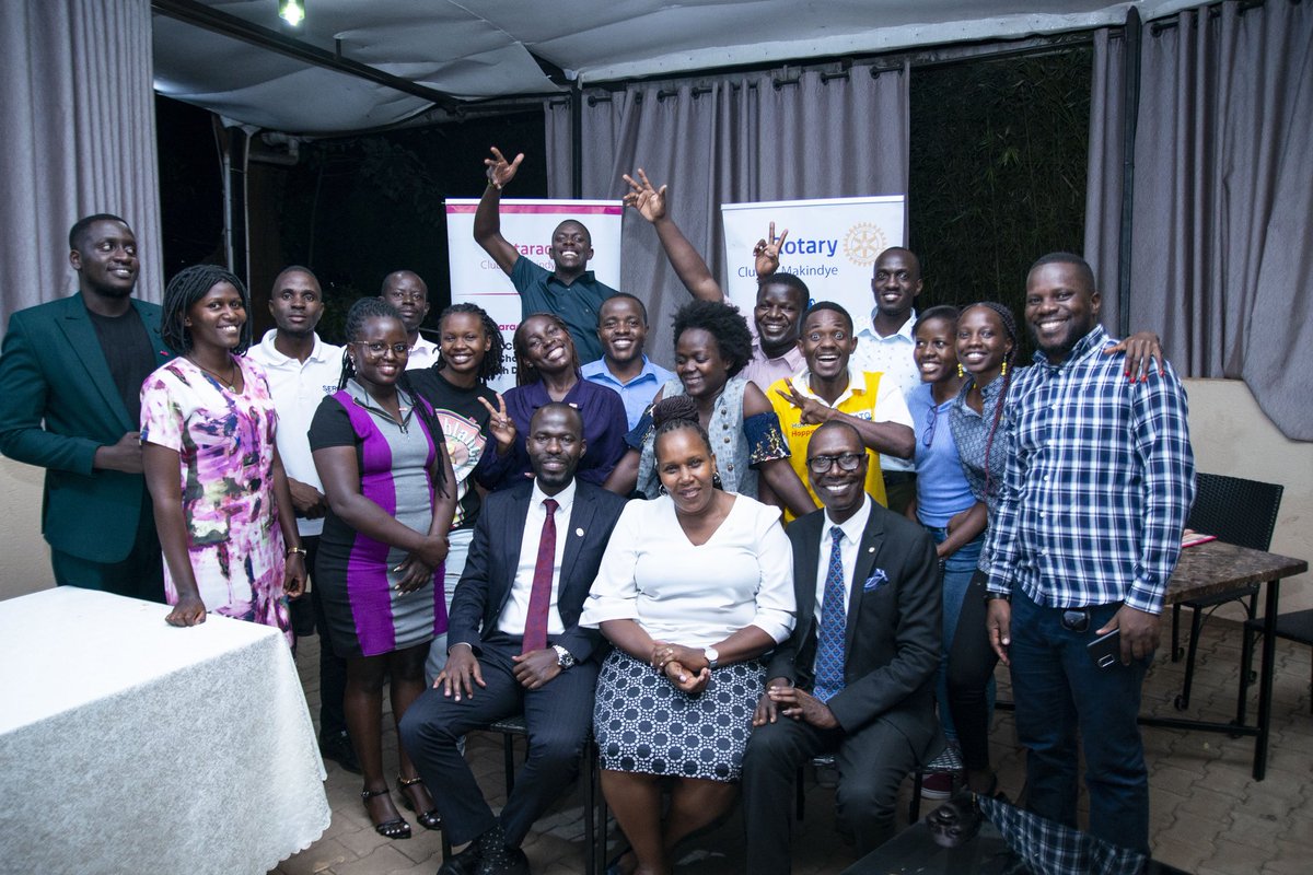 It was beautiful evening at mother club. @RCMakindye thanks alot to new babies, congs and welcome to our family. We are The Mankind. FlyBeyond.