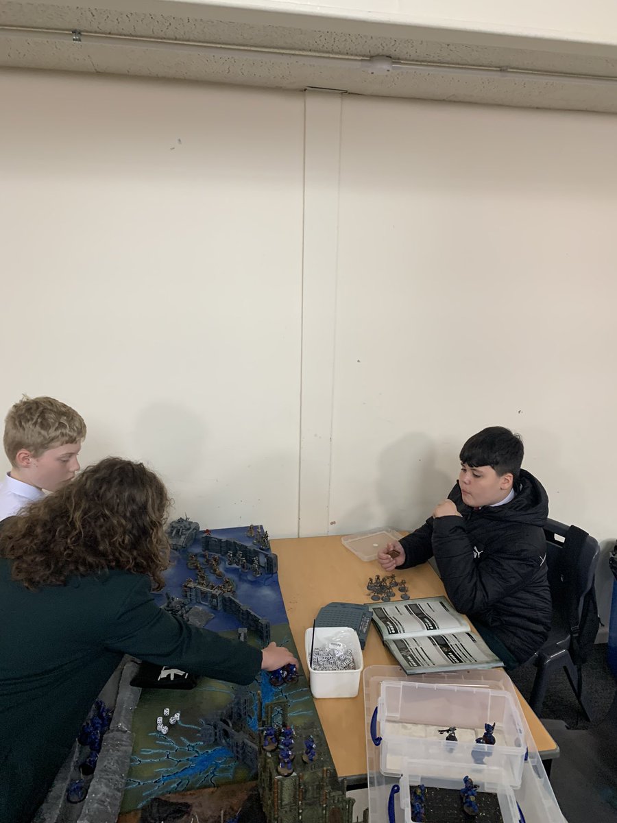 Sandbach School Warhammer Club 2021-24 tweet media