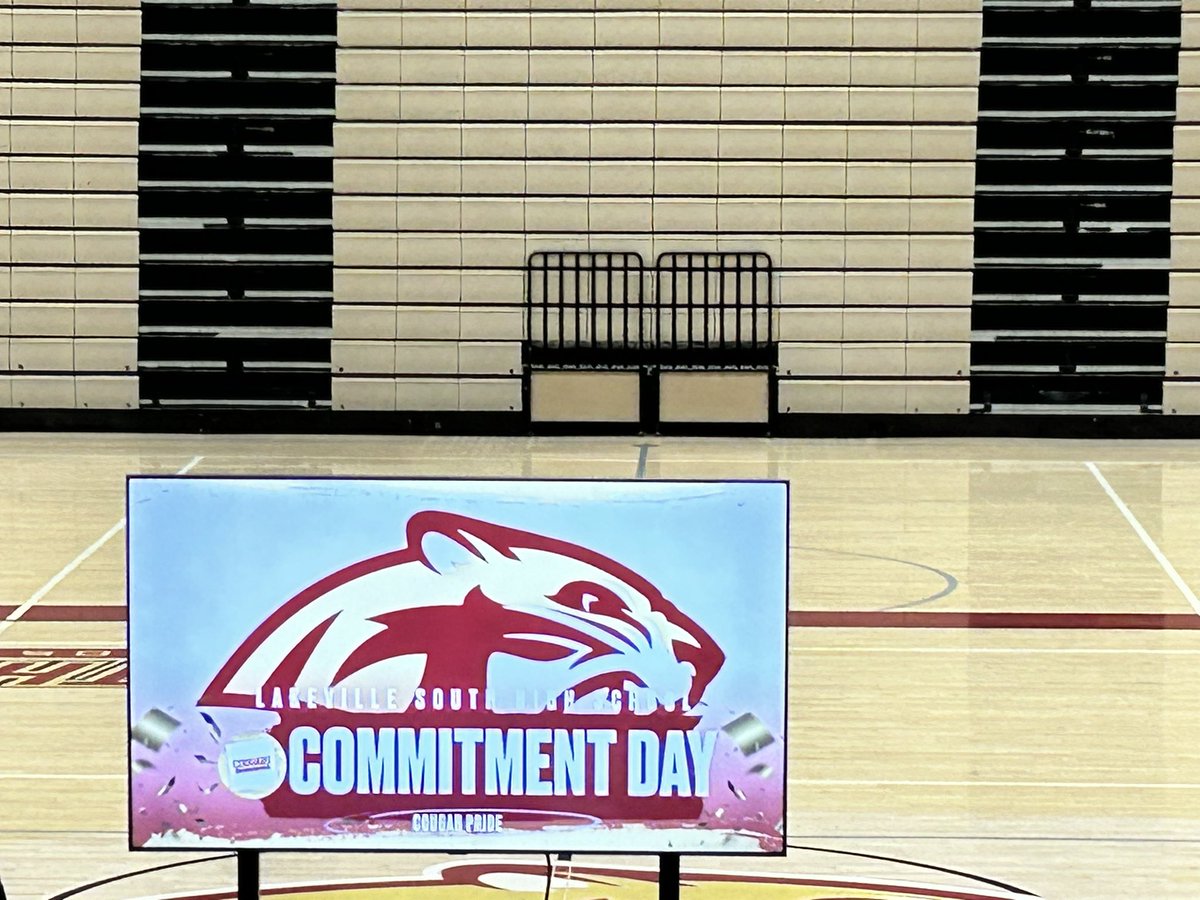 Commitment Day! Congrats to all these student-athletes moving on to the next level.