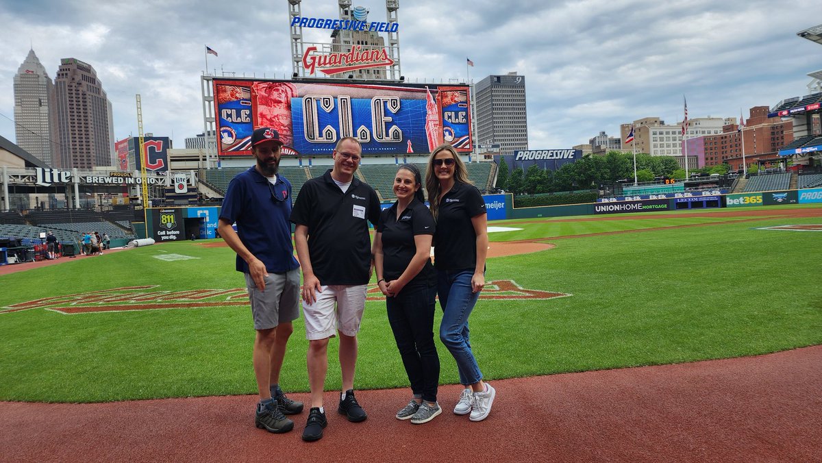 mbruning81's tweet image. Weather Education Day with @wkyc and the @CleGuardians today. We will be sharing the different materials we use for winter operations and how weather impacts each one.