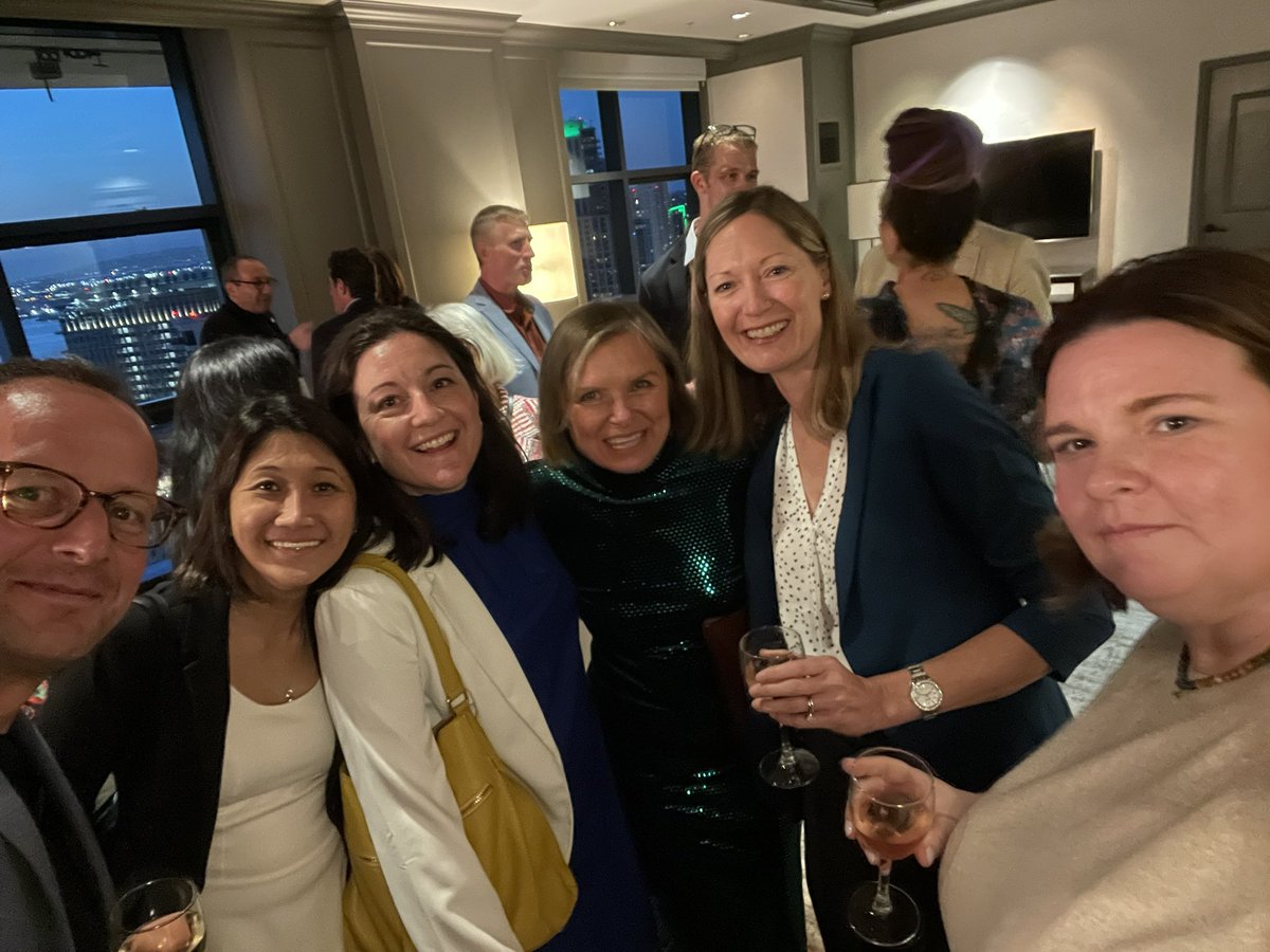 <a href="/IUPCCM/">IU Pulmonary and Critical Care Fellowship</a> reunion! Congrats <a href="/IrinaPetracheMD/">Irina Petrache</a> on your <a href="/atscommunity/">American Thoracic Society (ATS)</a> presidency! Looking forward to an amazing year. <a href="/DrKaraGoss/">Kara Goss</a> <a href="/AnFrumpIU/">Andrea Frump, PhD</a> <a href="/PulmOncSears/">CatherineRSears</a>