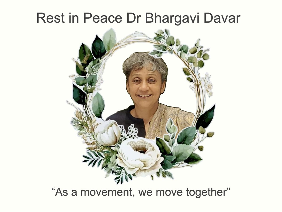 We are very sorry to hear about the passing away of Dr Bhargavi Davar, a pioneer in the field of survivor research in India. Her work has laid the foundation for several activists, policymakers and schoalrs. She will be missed.