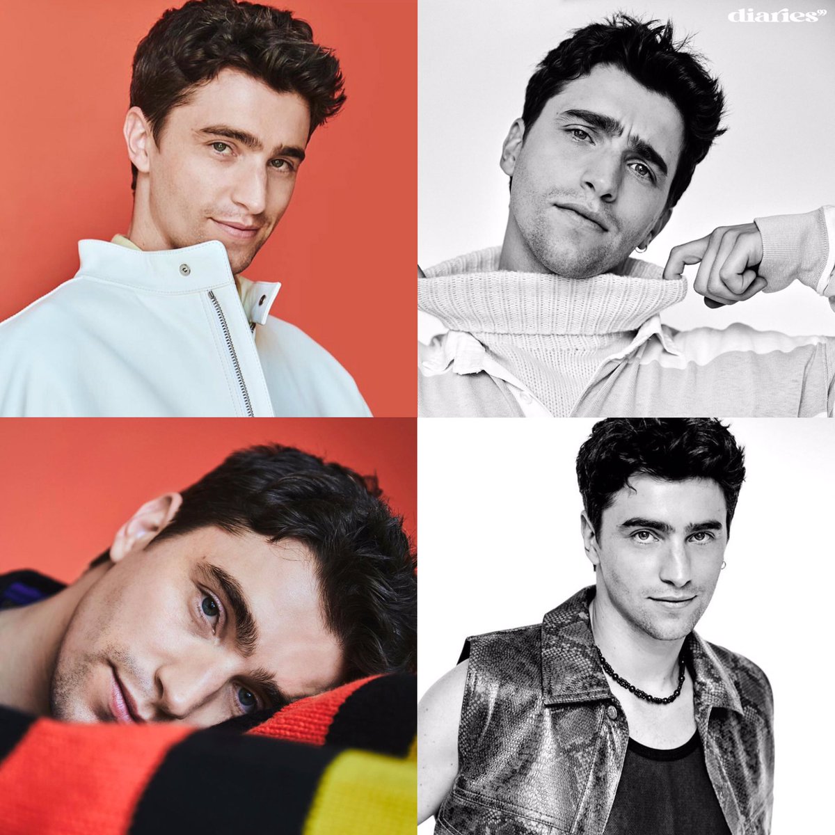 DetectivesBr's tweet image. George em novo ensaio para a revista “diaries”