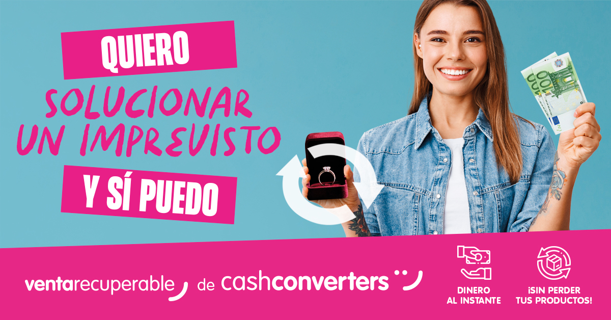 😃Ahora puedes obtener efectivo al instante 🫰 con la venta recuperable en @CashConvertersE  de la #zonamesaylopez.