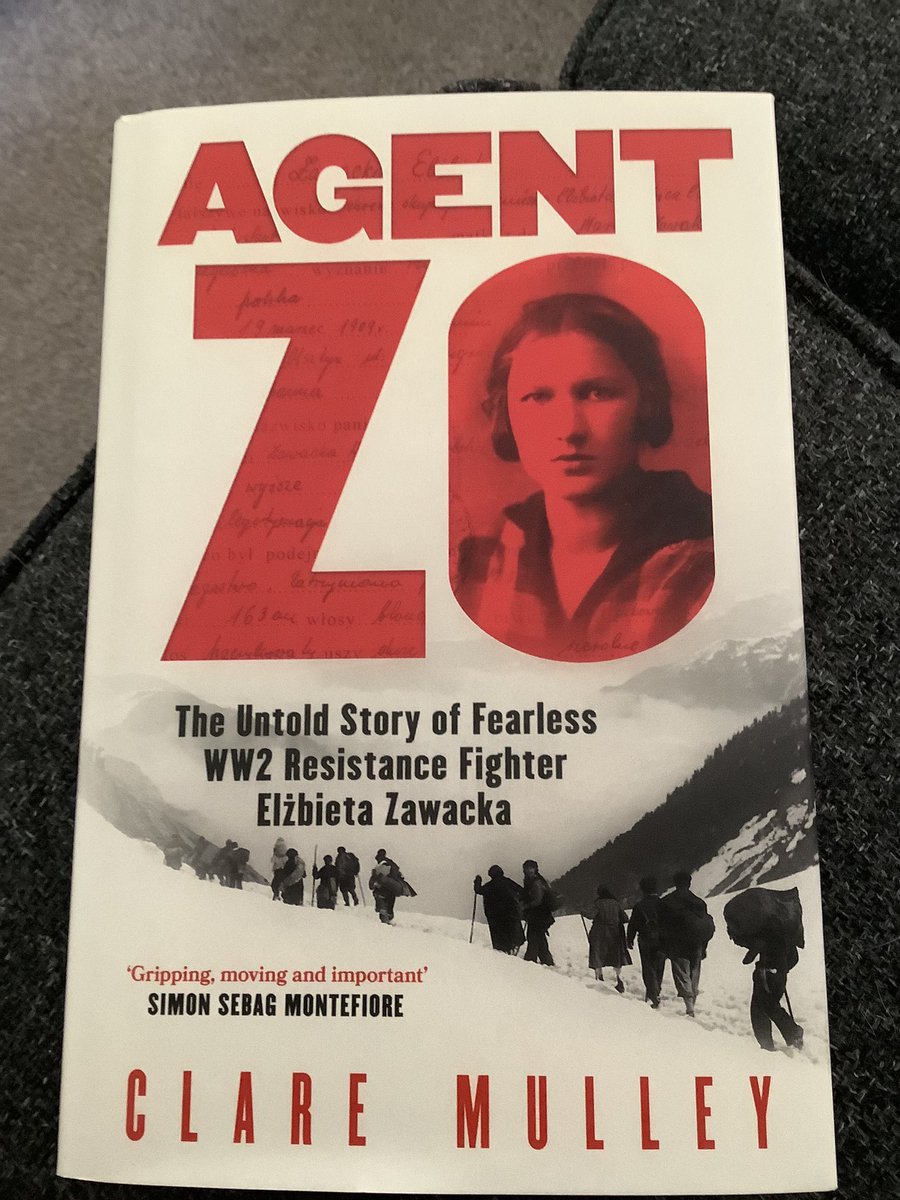 Look what arrived today👀👀 @claremulley @books2cover so looking forward to reading this and improving my understanding of the Polish resistance.