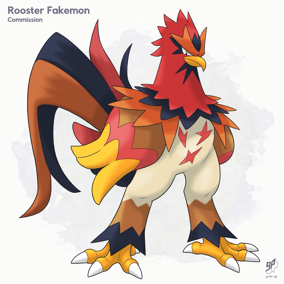 Commission for anonymous
Chicken evolution line (4/4)
#fakemon #fakemonart #fakemonartist #pokemonart #pokemon #pokemonscarletandviolet #pokemongo #pokemonsv #PokemonScarletViolet #PokemonScarlet #pokemonart #pokemonartist #myart #myartwork #ポケモン #ポケモンSV #commission