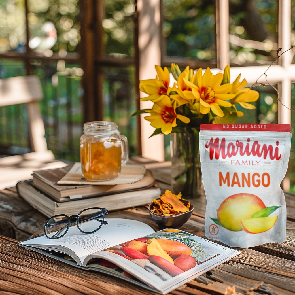 Mariani No Sugar Added Mango, a summertime staple ☀️🥰

#TheMarianiFamily #NoSugarAdded #DriedMango #FruitSnacks #SummerSnacks #MangoSeason