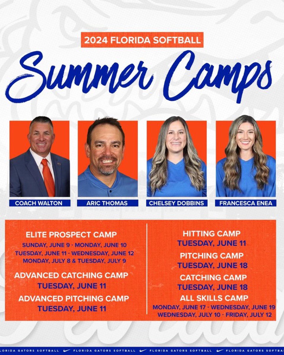 Our Summer Camps are almost here! There’s still time to sign up ⤵️ bit.ly/SBCamps24 | #GoGators