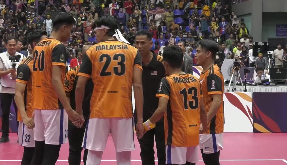 theone_xyz's tweet photo. Sepak Takraw World Cup 2024

Tahniah Malaysia!!! 

JUARA DUNIA 🔥🫡 https://t.co/NjVSfiofkY