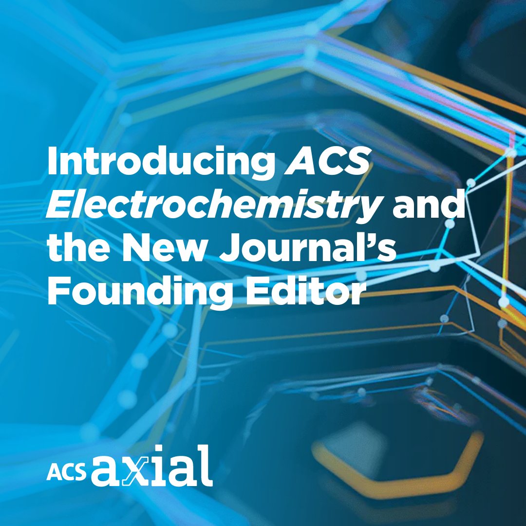 We're proud to announce the launch of ACS Electrochemistry, a peer-reviewed, hybrid journal that will begin accepting submissions next month with a focus on the fundamental and applied aspects of electrochemical science.

Learn more about the new journal: go.acs.org/9rY