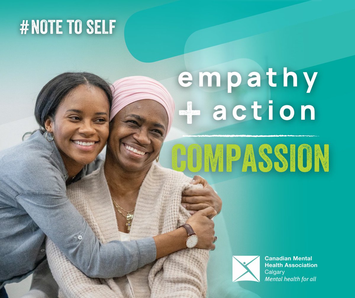 Have you ever thought of a donation as an act of compassion? 🤔💭 By donating to CMHA Calgary, you build belonging, skills, and resiliency in yourself and for others. Become a donor because #CompassionConnects. Visit secure.cmha.calgary.ab.ca/form/donation-o to support mental health in Calgary!