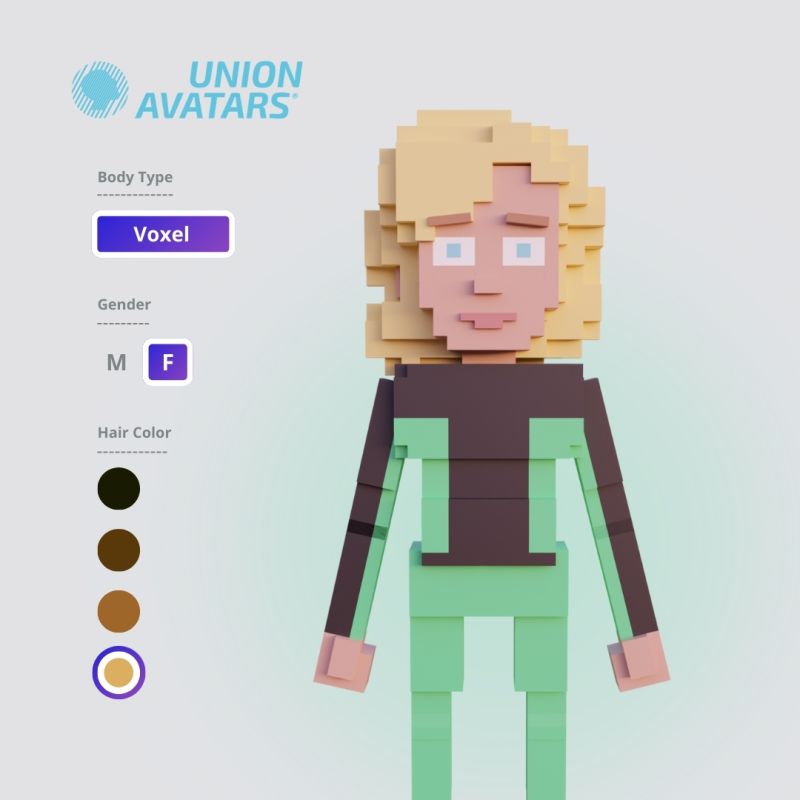 🎮 We're soon launching our Voxel avatars, a unique 3D block style that brings a fresh wave of creativity and innovation to your brand. Interested in a Voxel Avatar? Contact us to find out how you can be among the first to utilize these new style.