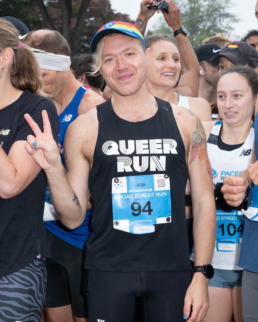 Feeling loud and proud about finishing the @IBX Broad Street Run? Keep the momentum going! Get a jump start on #PrideMonth by signing up for the Philly Pride Run on June 8th. 🌈 Full details: bit.ly/3xRZJZw