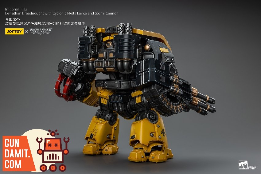 [Pre-Order] JoyToy Source 1/18 Warhammer The Horus Heresy Imperial Fists Leviathan Dreadnought with Cyclonic Melta Lance and Storm Cannon Material: ABS Height: 28.6cm / 11.26” Scale: 1/18 $152.99 Free Shipping 👇links👇 gundamit.store/JT9978 #actionfigure #modelkit #Gundamit