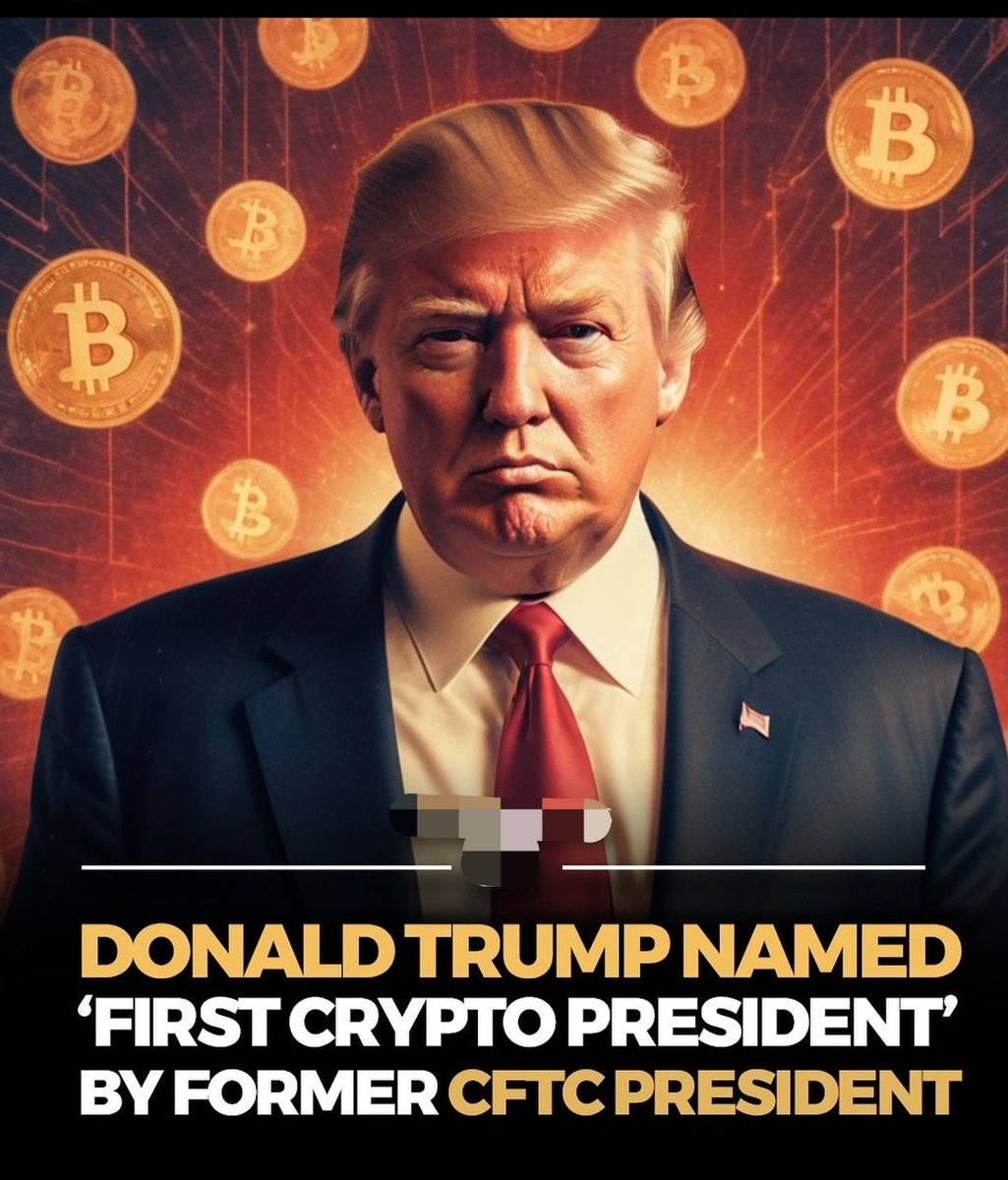 #DonaldTrump named first crypto #president by former CFTC president

#Ethereum #EthereumClassic #ETC #Crypto #BTC #Bitcoin #BTCETF #ETHETF
#CryptoBull #BullRun #Bull #Bullish #Crypto #Cryptocurrency #PricePrediction #TechnicalAnalysis #CryptoNews #Coins #Altcoins #HODL