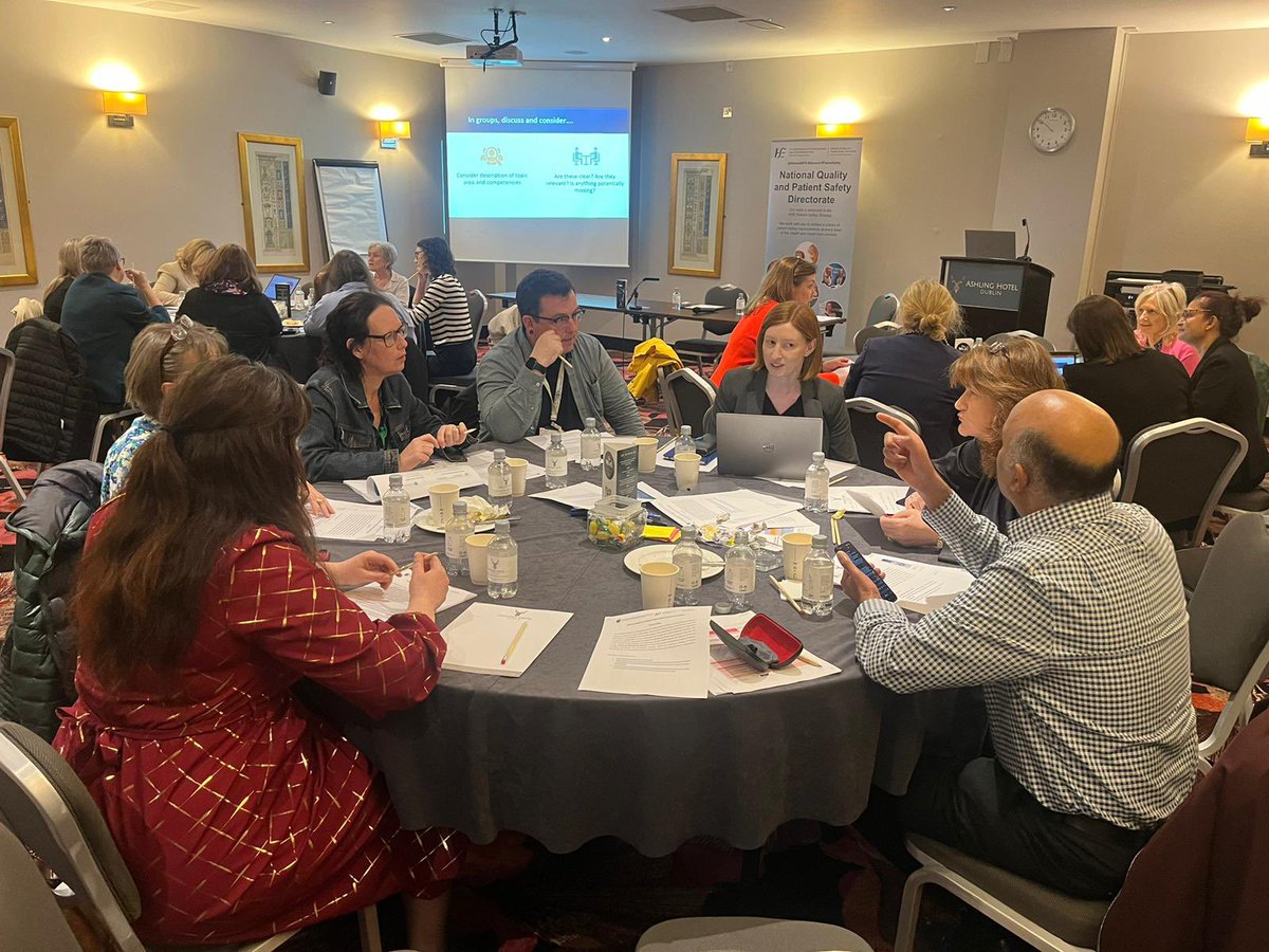 Fantastic collaboration at today’s 3rd co-design workshop on the National QPS Competency Framework. Many thanks for your contributions & well done to the project team: @aoife_db, @HanlonVeronica, @GemmaMooreQPS, @johnfitzsimons9, @dimuthudca, Louise Hendrick & Stephanie Horan👏