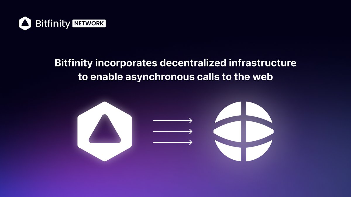 Ever wonder how Bitfinity enhances functionality and security? 🤔

By incorporating decentralized infrastructure to enable asynchronous calls, Bitfinity boosts functionality and security by removing the need for centralized intermediaries in data retrieval and communication. 🌐