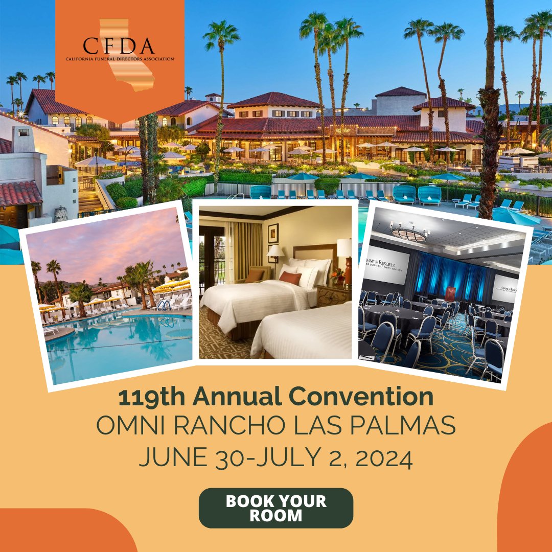 Book your room by June 7 for CFDA's 119th Annual Convention! Don't miss out - make your reservation here: cafda.org/convention