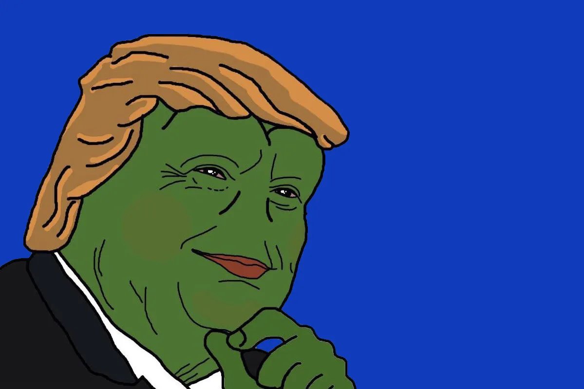 Trump Pepe tweet media