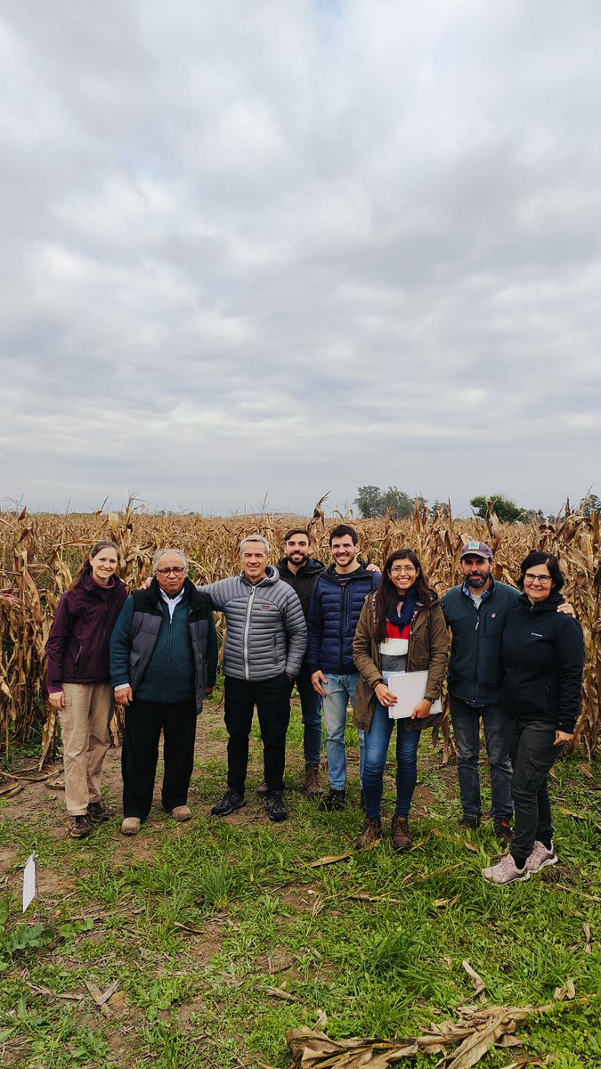 Gustavomaddonni's tweet photo. Equipazo de Obispo Colombres con los Ing Daniel Gamboa y Franco Scalora. Gracias por seguir apostando a la RED UBA de MAIZ. Gracias Patricio Eula por acompañarnos desde SPS https://t.co/cAOPxHkKuI