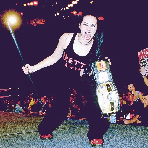 5/22/2000

Daffney defeated Crowbar to become the Undisputed WCW Cruiserweight Champion on Nitro from the Van Andel Arena in Grand Rapids, Michigan.

#WCW #WCWNitro #Daffney #Crowbar #WCWCruiserweightChampionship