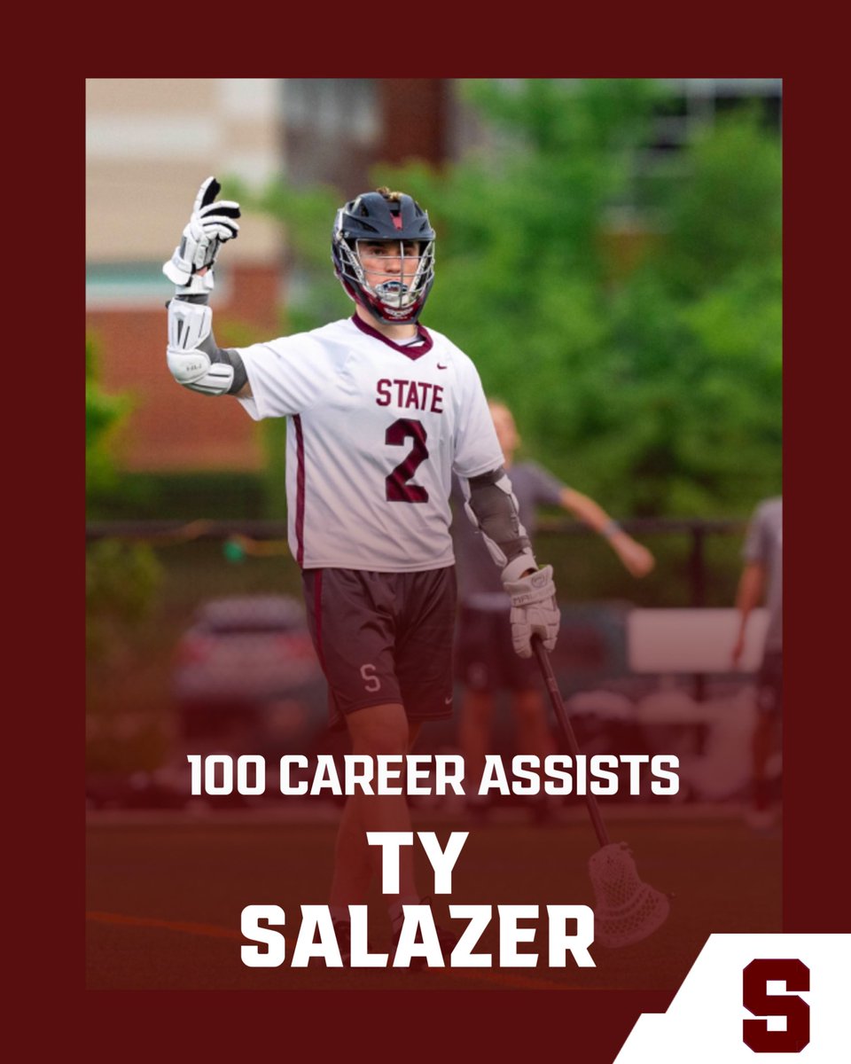 Congrats to @TySalazer on yet another milestone! Go State!
