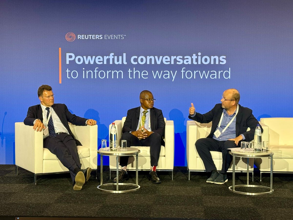 euromines's tweet image. ⚡Powerful energy during @reutersevents #IDEU24‼️
@Euromines @RolfKuby moderating session: Mining the Transition: Supply Chains, Critical Minerals &amp;amp; Resource Extraction 
✅ Ivar Fossum, CEO @NordicMining 
✅Nate Macmillan, Director, Decarbonisation &amp;amp; Green Innovation, #AsconGroup