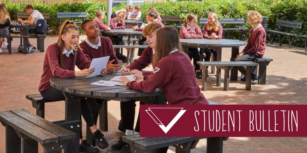 VandykeUpperSch's tweet photo. Welcome back to the final half-term of the year! New #timetables start today, as Y9 & 10 #students move up to their new year groups. And Y11 & Y13 hit the ground running with a full week of #exams - good luck all! Find out what else is happening this week: https://t.co/J7y1Ujr8He https://t.co/ZPwDuk6q5j